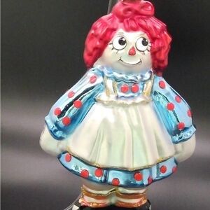 Kurt Adler Polonaise Christmas Ornament RAGGEDY ANN, Original Box 1997